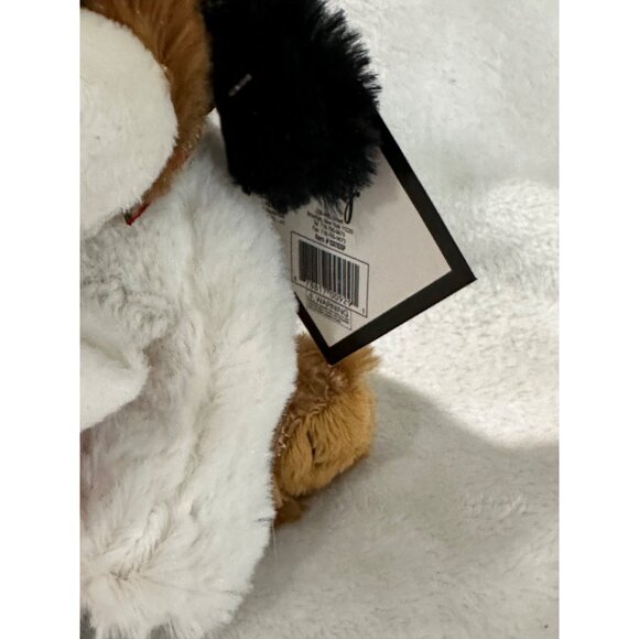 It's in the Bag Plush Puppy Dog Saint Bernard Hound With Tags Stocking Christmas - Picture 4 of 13